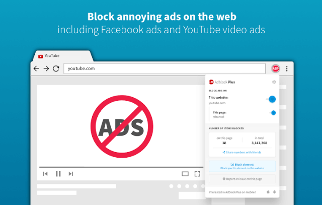 Adblock Plus: A Bold Adblocker Extension for Chrome