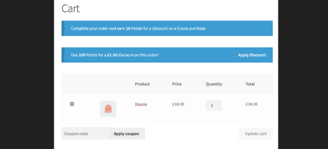 WooCommerce Points and Rewards