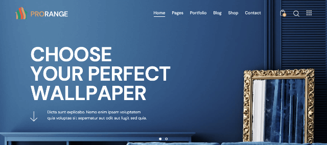 ProRange: A Classic Painting Contractor WordPress Theme