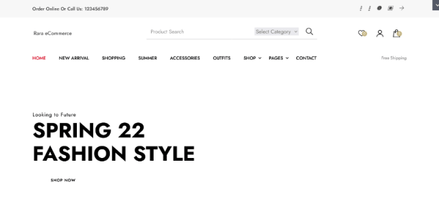 Rara eCommerce