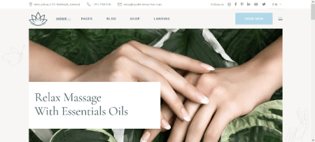 Nail Salon WordPress Templates
