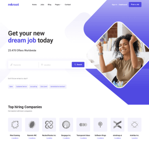 staffing wordpress theme