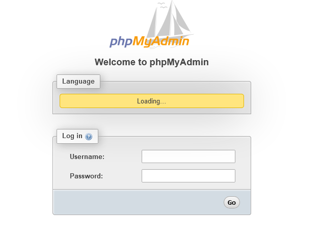 Access phpMyAdmin
