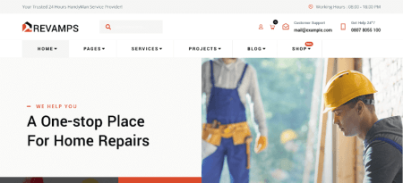 Home Renovation WordPress Themes