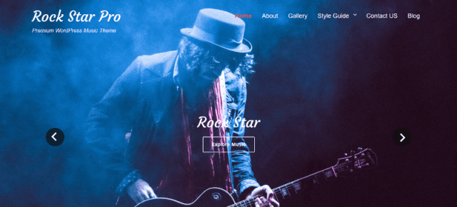 Rock Star By Catch Themes