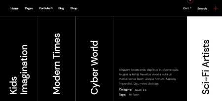 WordPress dark mode theme