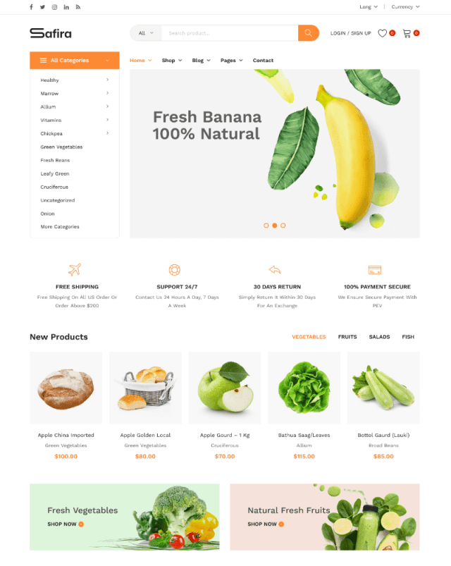 Safira By PlazaThemes