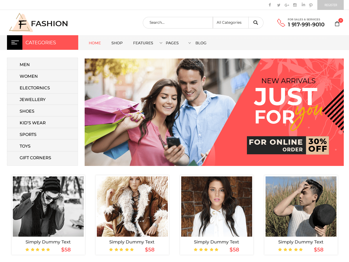 Fashion Estore Pro