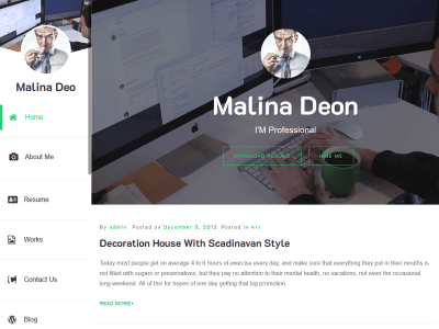 Personal CV / Resume Theme