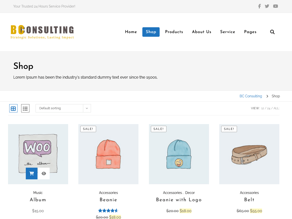multipurpose WooCommerce child theme