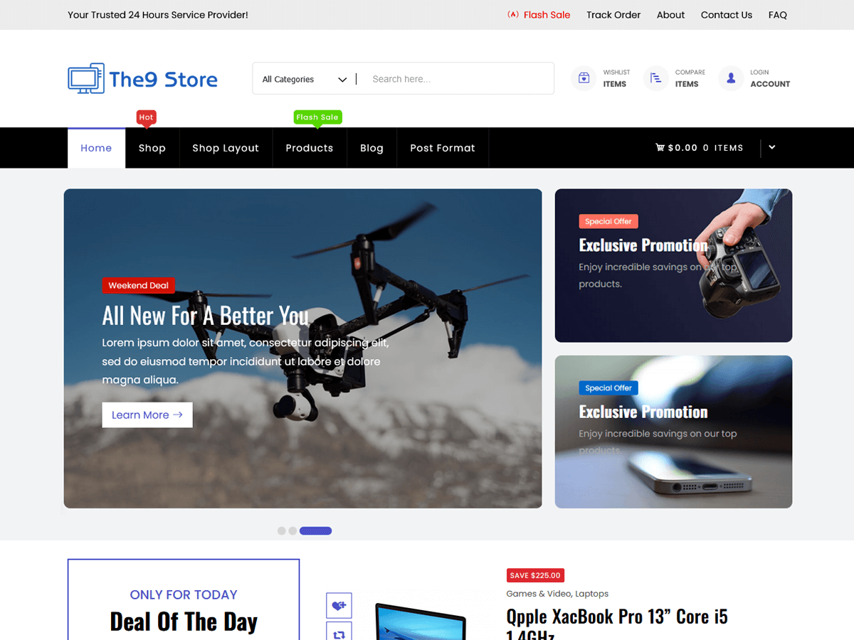 A Versatile WooCommerce Theme for Every Online Shop