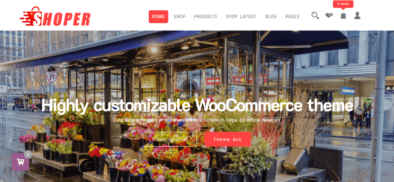 A Ultimate Blooms Store Template