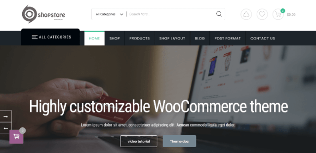 ShopStore: Creative WordPress Store Builders