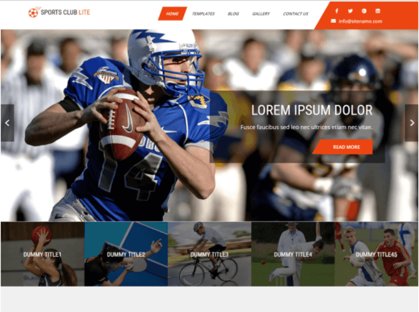 Club Lite: A Sleek Esports Website Theme