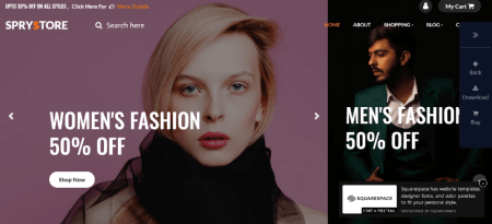 bootstrap shopping cart template