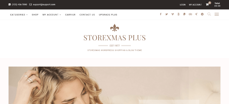 StoreXmas By Theme Freesia