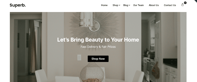Superb eCommerce: The Freebie WooCommerce Theme