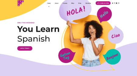 Online Tutor WordPress Theme