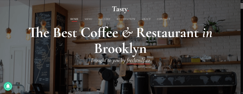 Tasty By FreeHTML5