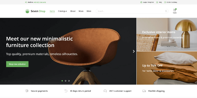 The7: a Classic WooCommerce WordPress Template