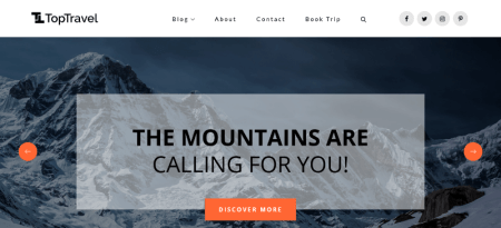 travel blog wordpress theme
