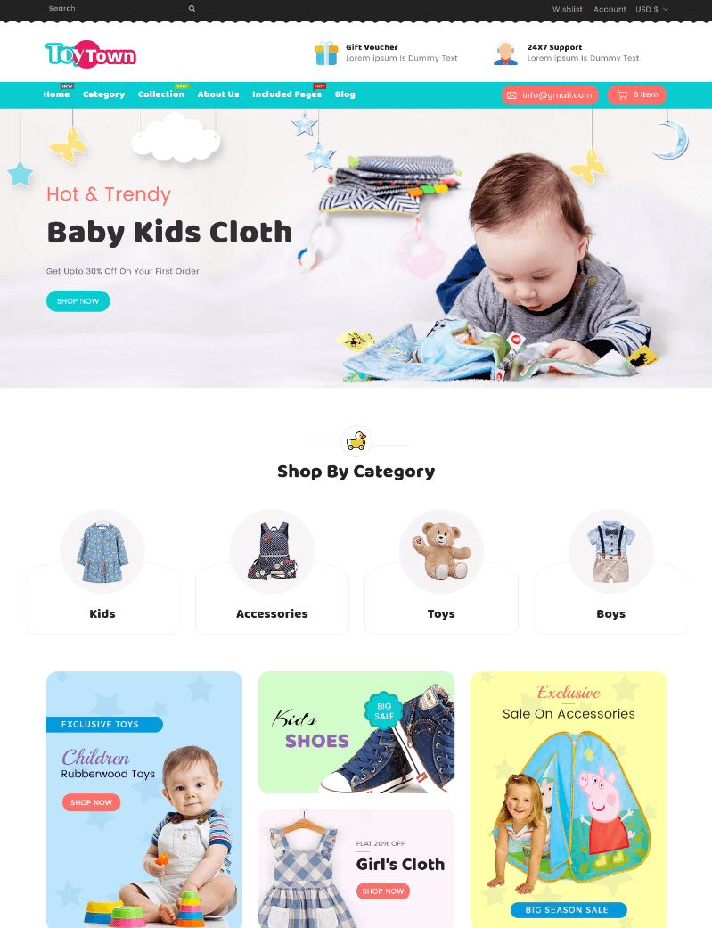 Toytown a doll shop template