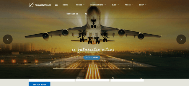 Travel Advisor: A Dynamic Aviation WordPress Theme