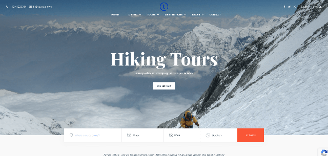 Traveler: An Awesome Adventure Tours WordPress Theme
