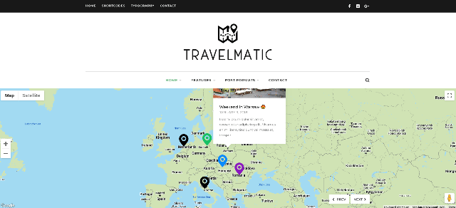 Travelmatic: A Sleek Adventure Tours Site Template