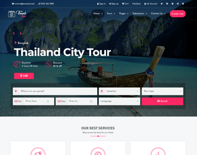 TravelTime By Ongoing Themes