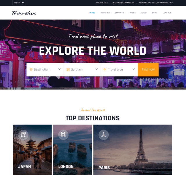 Travelux By iThemesLab