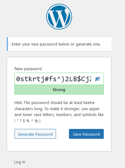 Save Password