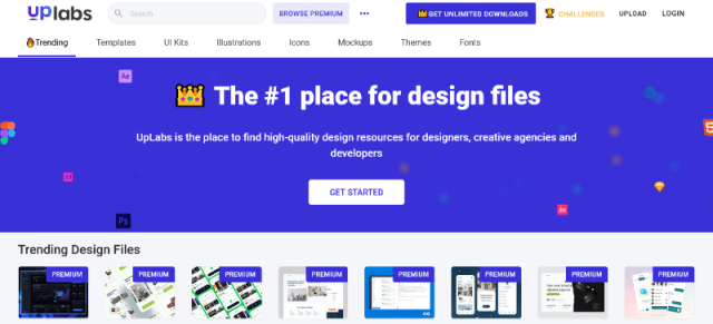 UpLabs a dribbble alternatives