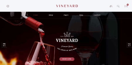 liquor store wordpress theme