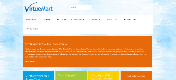 Joomla Virtuemart