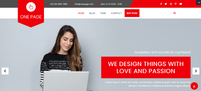VW One Page
