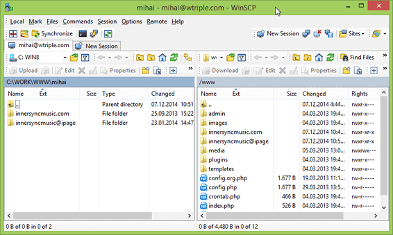 WinNMP for WordPress localhost