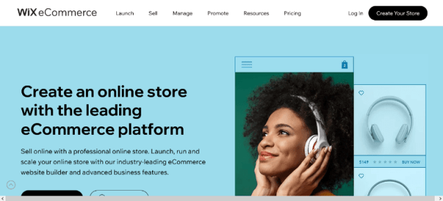 Wix store