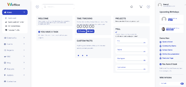 Woffice: A Complete Project Management Application