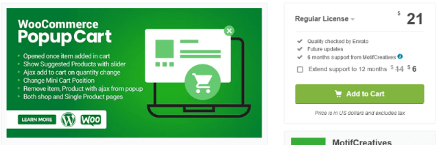 Popup-Cart