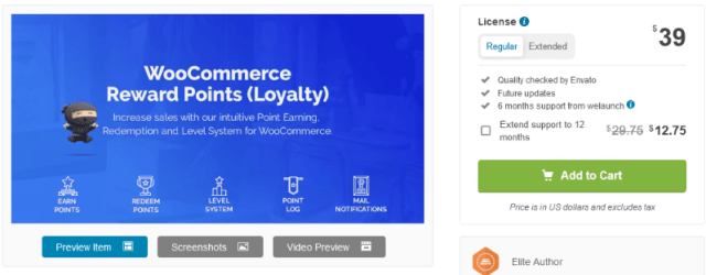WooCommerce Reward Points