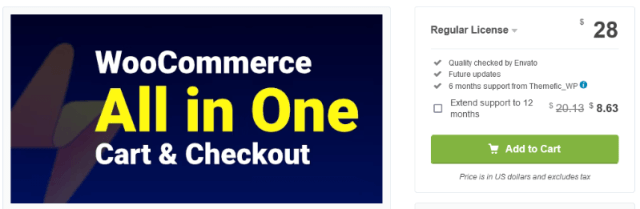 All in One Cart and Checkout