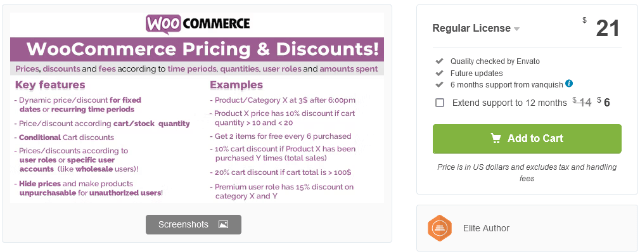 WooCommerce Volume Discounts