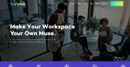 Coworking WordPress Theme
