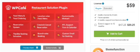 WooCommerce Restaurant Menu Plugins