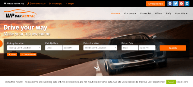 WP CAR RENTAL