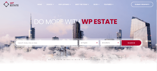 WpEstate: A Professional Real Estate Website Template