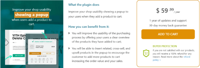 Added to Cart Popup