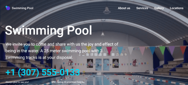 Modern Swimming Pool ( Zemez )
